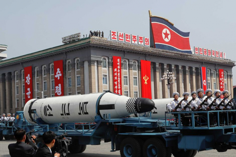 Tên lửa đạn đạo phóng từ tàu ngầm của Triều Tiên