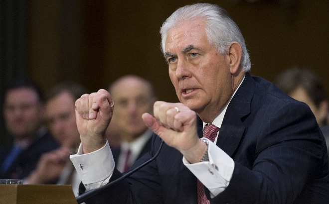 Ngoại trưởng Mỹ Rex Tillerson