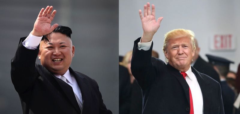 Hai nhà lãnh đạo Triều Tiên và Mỹ