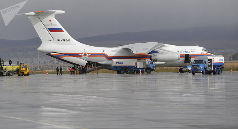 Máy bay của Bộ tình trạng khẩn cấp Nga