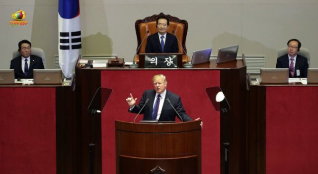 Tổng thống Trump phát biểu trước Quốc hội Hàn Quốc