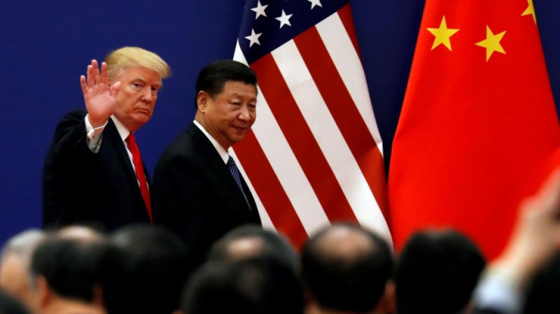 Hai nhà lãnh đạo Mỹ - Trung