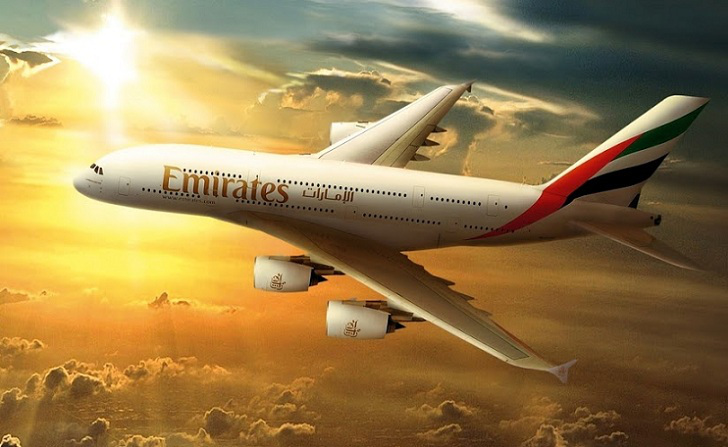 Máy bay của hãng Emirates