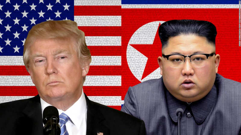 Lãnh đạo hai nước Mỹ - Triều