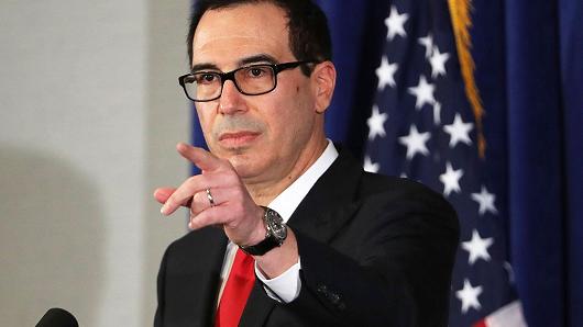 Bộ trưởng Tài chính Mỹ Steven Mnuchin