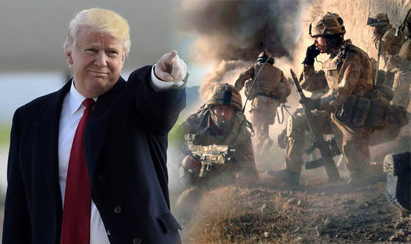 Tổng thống Mỹ Donald Trump và quân đội