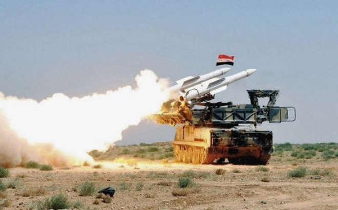 Tên lửa đất đối không Buk – M2E của Syria