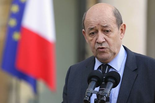 Bộ trưởng Ngoại giao Pháp Jean-Yves Le Drian