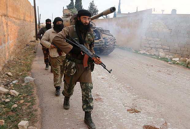 Các chiến binh của nhóm Jabhat An-Nusra