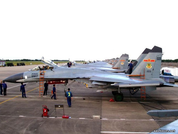 Chinese-Air-Force-(PLAAF)-J-11B-(Sukhoi-Su-35)_201