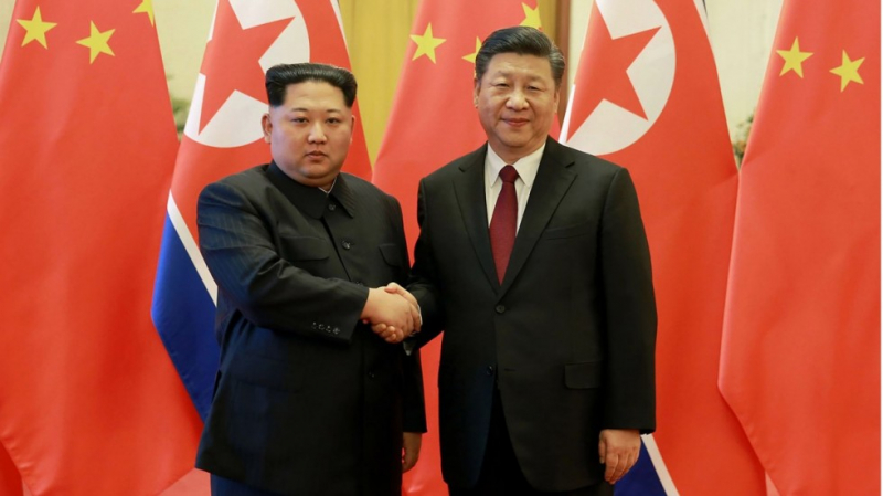 Ông Kim Jong Un và ông Tập Cận Bình