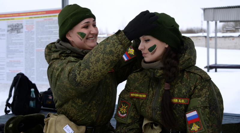 Quân nhân nữ trong Lục quân Nga
