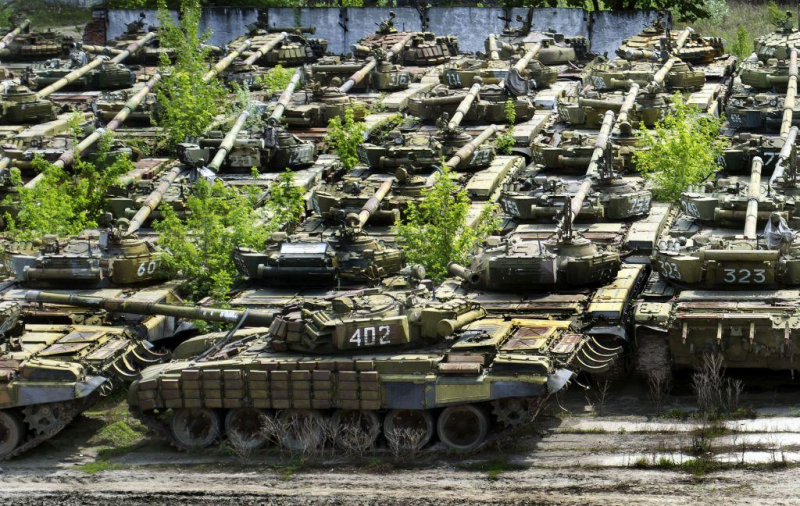 Xe tăng của Ucraine - ảnh minh họa