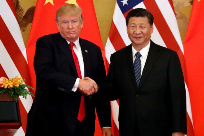 Tổng thống Mỹ và CHủ tịch Trung Quốc