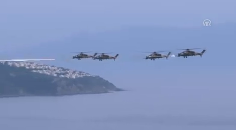 3 chiếc trực thăng của Thổ Nhĩ Kỳ