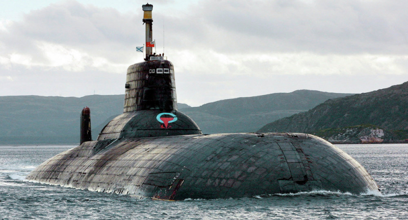 Tàu ngầm nguyên tử của Hải quân Nga