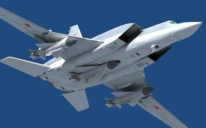 Oanh tạc cơ Tu-22M3 mang tên lửa hành trình uy lực