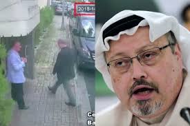 Ông Jamal Ahmad Khashoggi khi bước chân vào Lãnh s