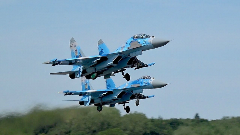 Máy bay Su-27 Flanker của Không quân Ucraine
