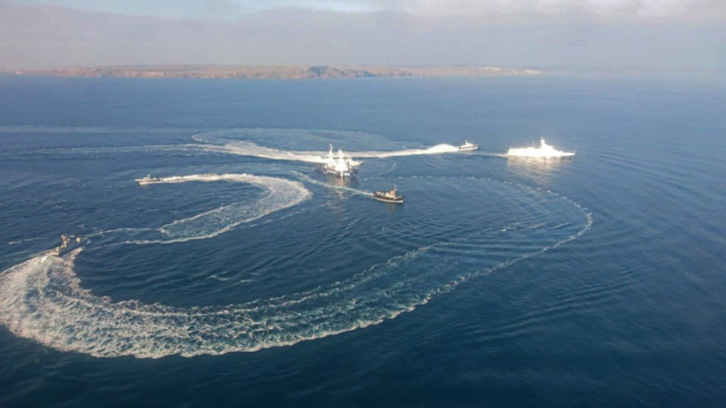 Vụ đụng độ giữa tàu Nga và tàu Ucraine