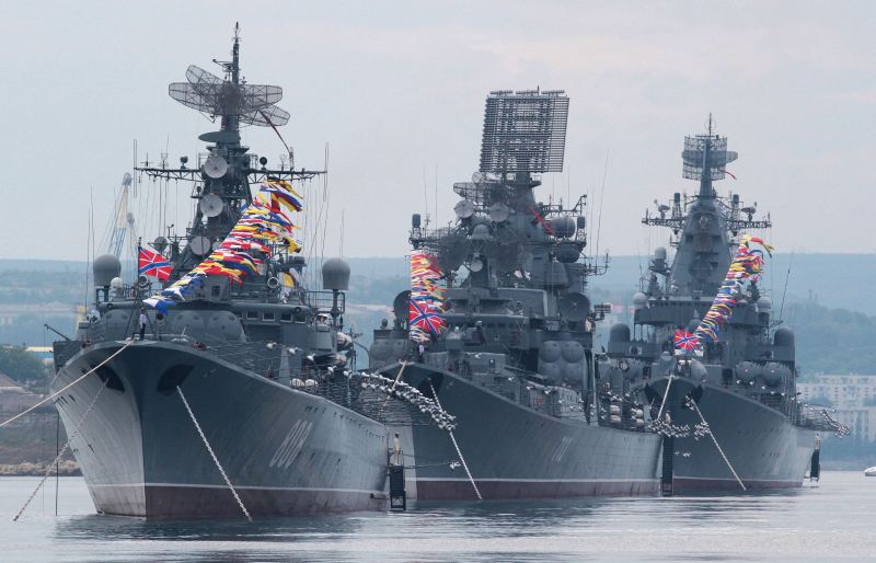 Các chiến hạm của Hải quân Nga