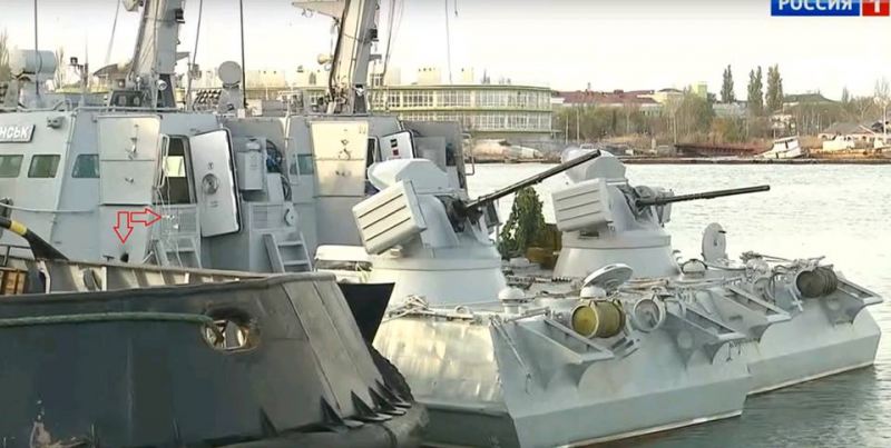 Tàu chiến Ucraine bị thủng một lỗ lớn 4