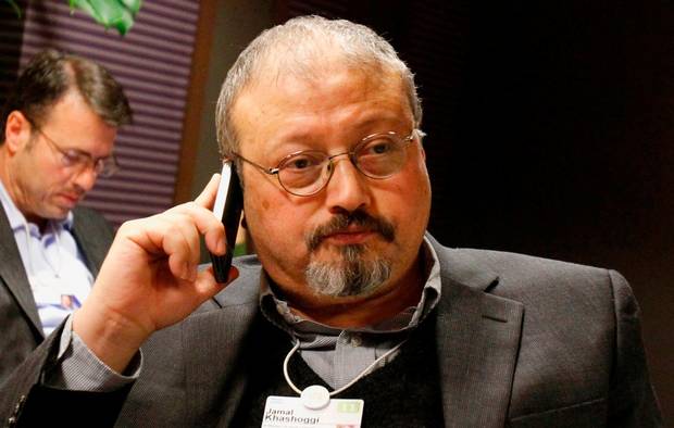 Nhà báo Jamal Khasoggi khi còn sống