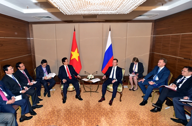 Thủ tướng Nguyễn Tấn Dũng gặp Thủ tướng Nga 2