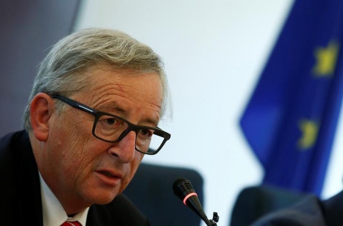 Chủ tịch EC Jean-Claude Juncker trong một bài phát
