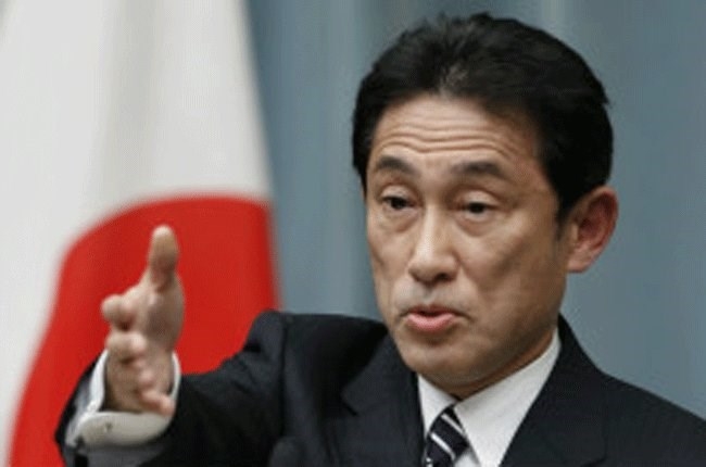Ngoại trưởng Nhật Bản Fumio Kishida bày tỏ rất lấy