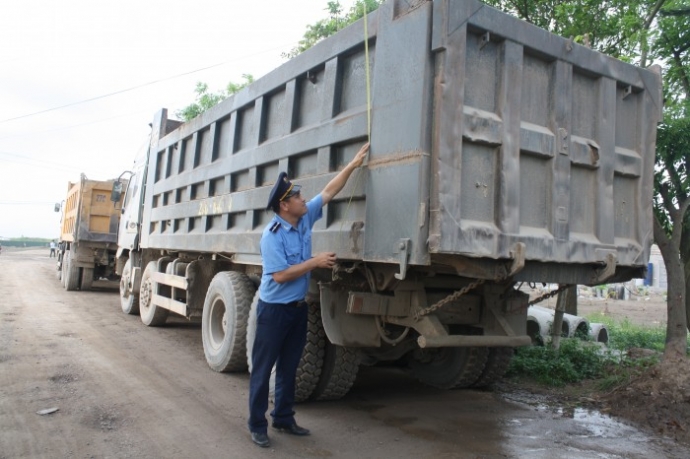 xe quá tải