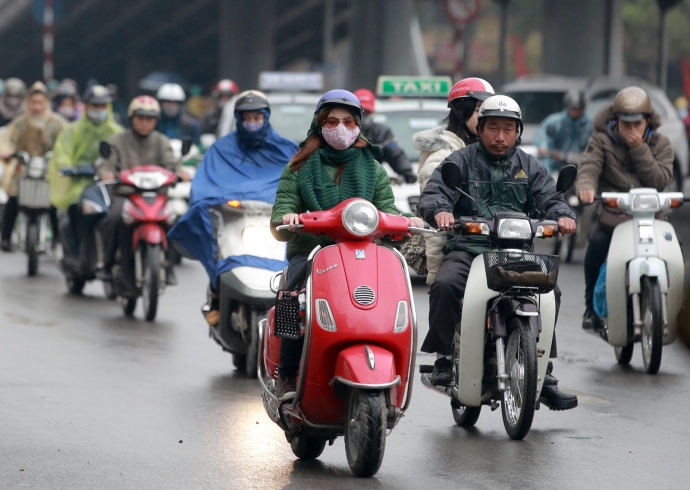 The weather in Hanoi in March (4)