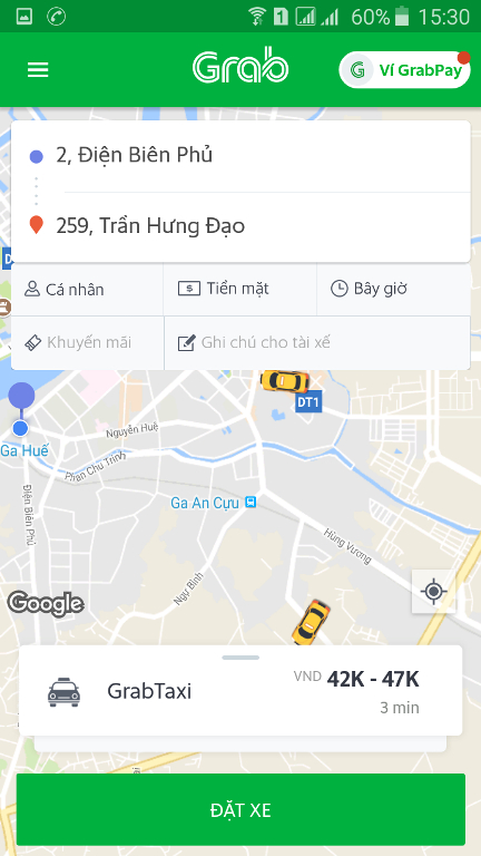 Trai- nghiem- taxi- chay- chui- Grab- tai- Hue- 1