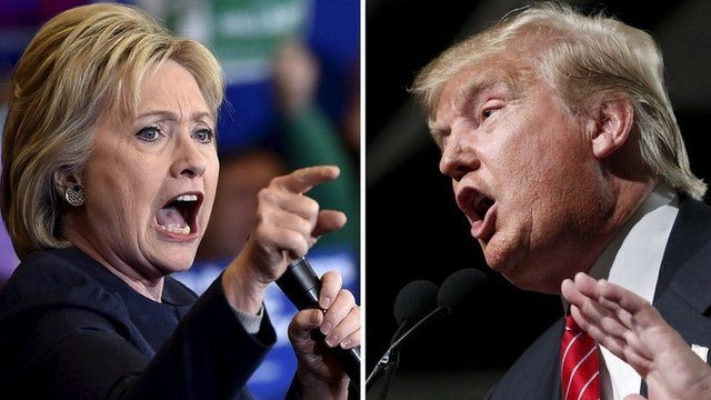 hillary vs trump