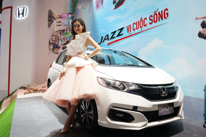 Mẫu xe Jazz vừa được Honda nhập khẩu từ Thái Lan v