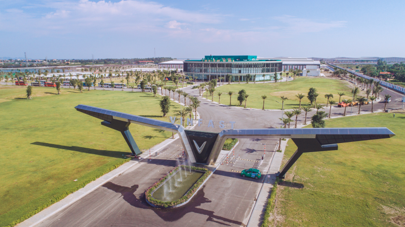 Toàn cảnh nhà máy VinFast tại KCN Đình Vũ, Hải Phò