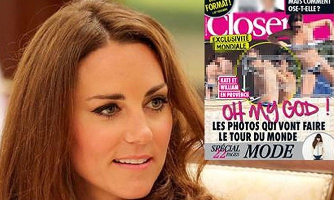 Kate Middleton French magazine Closer Photos Upset