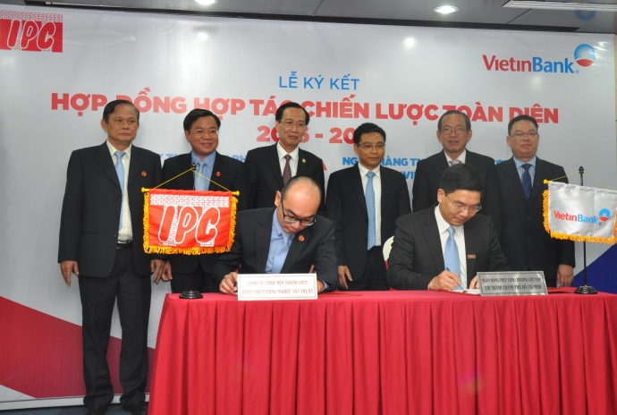 VietinBank TP.HCM và Công ty Tân Thuận IPC ký Hợp 