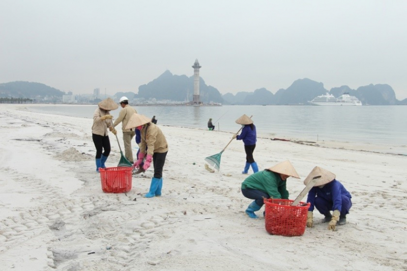 cong-nhan-SunGroup-dọn sạch-bai tam cong dong Ha L