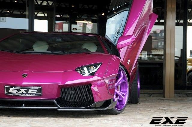 Xegiaothong_Lamborghini_Aventador_do_mau_tim (4)