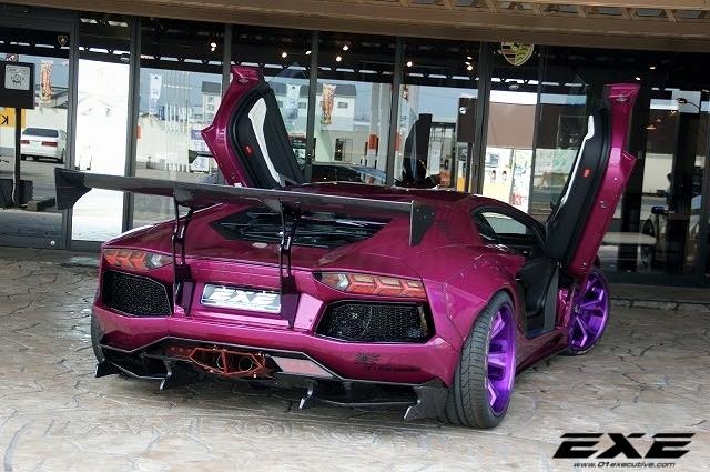 Xegiaothong_Lamborghini_Aventador_do_mau_tim (9)