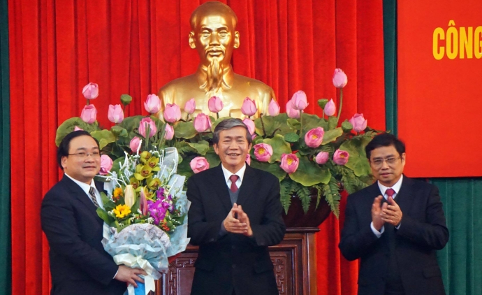 ong Hoang Trung Hai lam Bi thu Ha Noi 