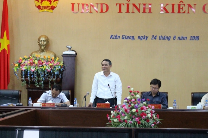 Bo truong Truong Quang Nghia - Kieng Giang 