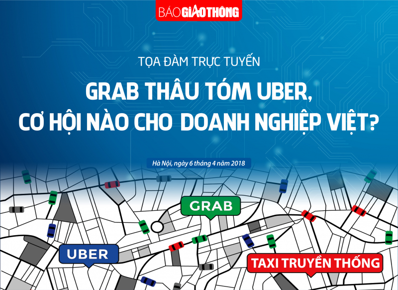 Grab thau tom Uber
