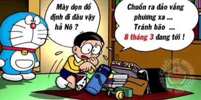 Loạt Ảnh Chế Ngày 8/3 Hài Hước Nhất