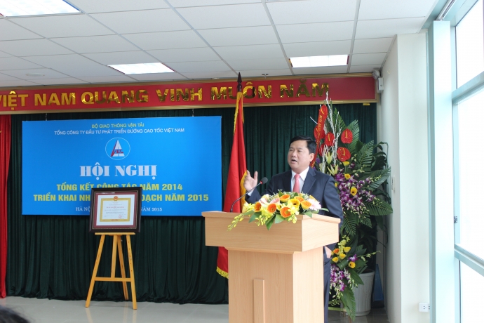 Bộ trưởng Đinh La Thăng phát biểu tại hội nghị