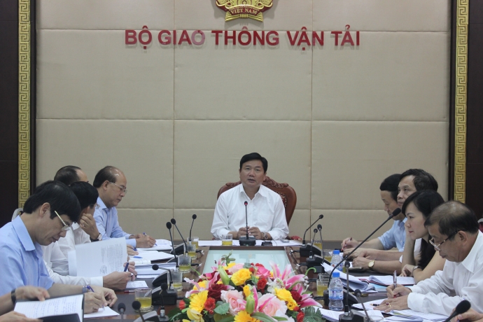 Bộ trưởng Đinh La Thăng chủ trì cuộc họp chiều nay