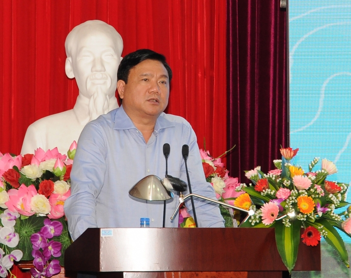 Bộ trưởng Đinh La Thăng ghi nhận sự nỗ lực và tâm 