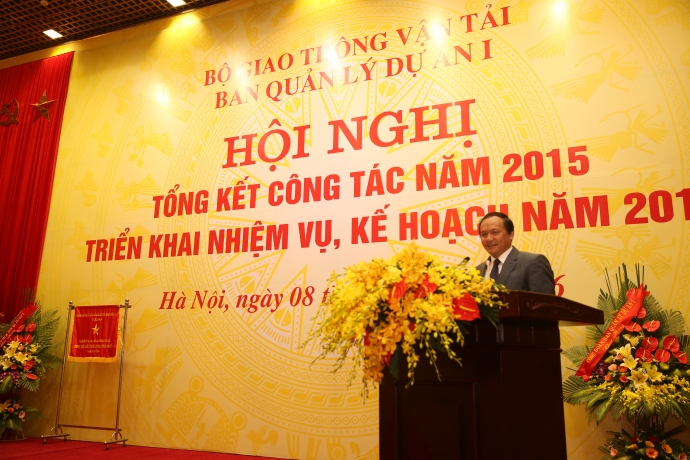Thứ trưởng Bộ GTVT Nguyễn Nhật phát biểu chỉ đạo h
