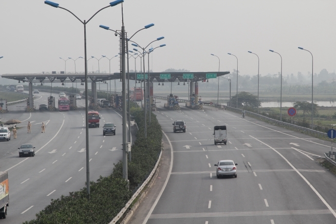 Trên cao tốc Cầu Giẽ - Ninh Bình hiện có 4 trạm th